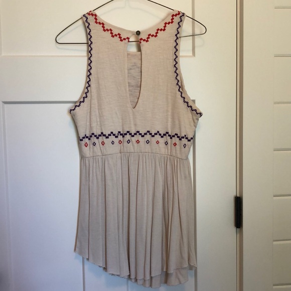 Free People embroidered and embellished sleeveless top - Picture 5 of 6